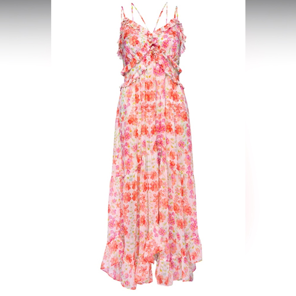 NWT Misa Adrienne Dress, Cora Flora - Picture 2 of 8